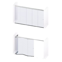 SLF400 - Slide & fold glass panel system