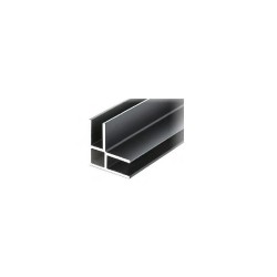FIXSGL08-2300 NABL - „L” glass to glass 90º aluminium connection profile FIXSGL08-2300 NABL - „L” glass to glass 90º aluminium connection profile