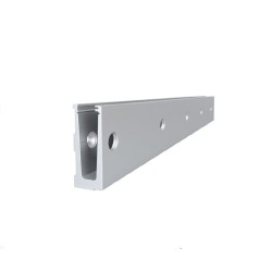 BAL-SN 3000 NAS - Aluminium balustrade profile - lateral side installation pre-drilled and ready for the installation