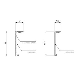 DRM38SET10 NABL - Profile DRM38 ready for installation DRM38SET10 NABL - Profile DRM38 ready for installation