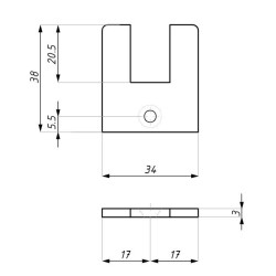 DRM38SETA12 NA - Profile DRM38 ready for installation DRM38SETA12 NA - Profile DRM38 ready for installation