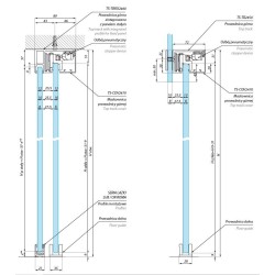 TS-M80SET NABL - Set of accessories for sliding system with standard catch stopper from both sides TS-M80SET NABL - Set of accessories for sliding system with standard catch stopper from both sides