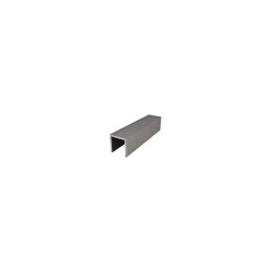 U22x22/2 NAS - Balustrade glass-edge protection profile U22x22/2 NAS - Balustrade glass-edge protection profile