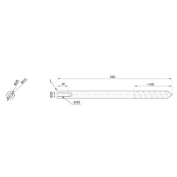 MCT 300 - Mounting anchor MCT 300 - Mounting anchor