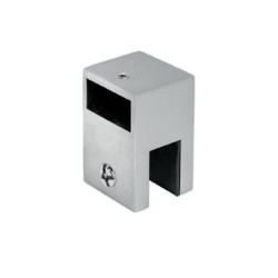 SHC30BA PC - End connector to glass for passage rectangular bar SHC30BA PC - End connector to glass for passage rectangular bar