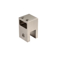 SHC30BA SC - End connector to glass for passage rectangular bar SHC30BA SC - End connector to glass for passage rectangular bar