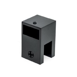 SHC30BA BL - Łącznik stały końcowy szkło – reling