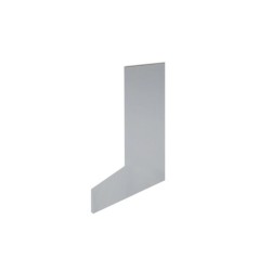 BAL-FN-EC-R RAL 9006 - End cap for balustrade profile BAL-DN - right BAL-FN-EC-R RAL 9006 - End cap for balustrade profile BAL-DN - right