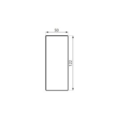 BAL-SN-EC RAL - End cap for balustrade profile BAL-SN BAL-SN-EC RAL - End cap for balustrade profile BAL-SN
