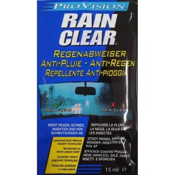 Invisible Shield Rain Clear wipes - windscreen sealant Invisible Shield Rain Clear wipes - windscreen sealant