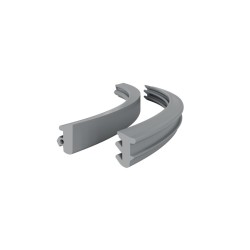 FCM38RS-SET10 GR - SET: fixed seal uniseal + wedge seal for 10 mm glass FCM38RS-SET10 GR - SET: fixed seal uniseal + wedge seal for 10 mm glass