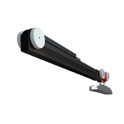 TS-DFD120/10SET - Sliding door system with two self-closing Fluid Damper in opening and closing positions TS-DFD120/10SET - Sliding door system with two self-closing Fluid Damper in opening and closing positions
