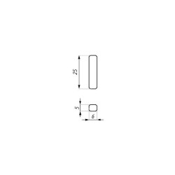 FCM38-180ABS - 180º connector for FCM38 FCM38-180ABS - 180º connector for FCM38