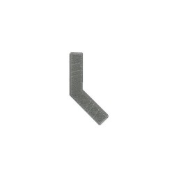 FCM38-135ABS - 135º connector for FCM38 FCM38-135ABS - 135º connector for FCM38