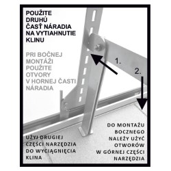 BALMULTITOOL - Multifunctional tools for assembly and disassembly of self-supporting railings BALMULTITOOL - Multifunctional tools for assembly and disassembly of self-supporting railings