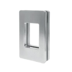 KHN19SSS - Sliding recessed pull handle, grip closed