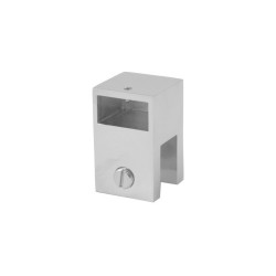 NTKSQ817 - Connector to glass 90° for passage rectangular bar NTKSQ817 - Connector to glass 90° for passage rectangular bar
