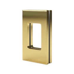 KHN19 PVD - Sliding recessed pull handle, grip closed KHN19 PVD - Sliding recessed pull handle, grip closed