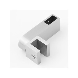 NTKSQ821-1 - „T” connector side glass to rectangular bar