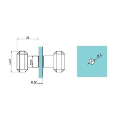 NPR-PSDK-02 - Door knob NPR-PSDK-02 - Door knob