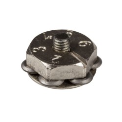 101.0 - Replacement rosette Silberschnitt Bohle with 6 wheels 101.0 - Replacement rosette Silberschnitt Bohle with 6 wheels