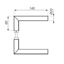 TGLH01 PSS - Lever handle TGLH01 PSS - Lever handle
