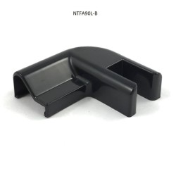 NTFA90L-B - Left connector 90º threshold-glass NTFA90L-B - Left connector 90º threshold-glass