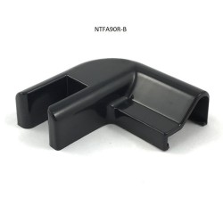 NTFA90R-B - Right connector 90º threshold-glass NTFA90R-B - Right connector 90º threshold-glass