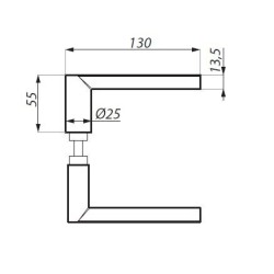 TGLH06 PSS - Lever handle TGLH06 PSS - Lever handle