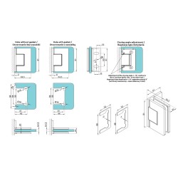 VER-BJ-90 - Hinge glass to glass 90° VER-BJ-90 - Hinge glass to glass 90°