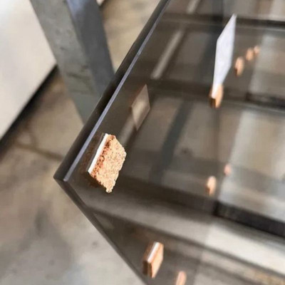 Szkło hartowane decormat Brąz 6 mm 1725x510mm