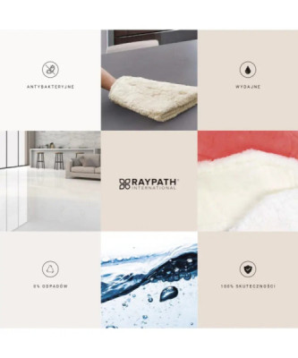 Zestaw do czyszczenia prania tapicerki skóry Raypath