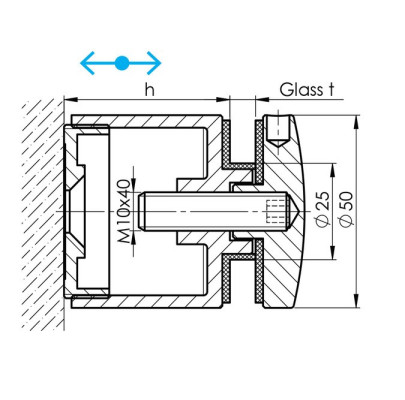 B0747502FLEX2 - Bodový úchyt