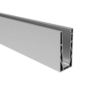 BM0004FDP2500TF - U-profile for glass balustrades