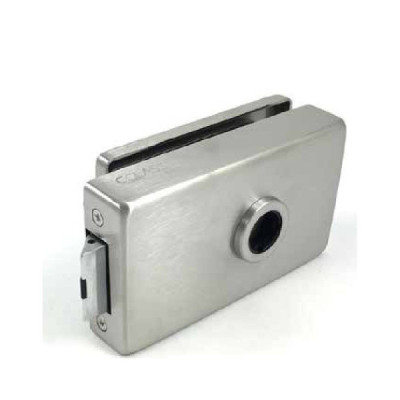 NT801-WL-SS - Economy lock with a hole for a handle and a cylinder