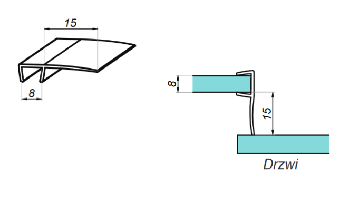 NLO-SP-2902S-8-2,5 - Seal gasket 90°