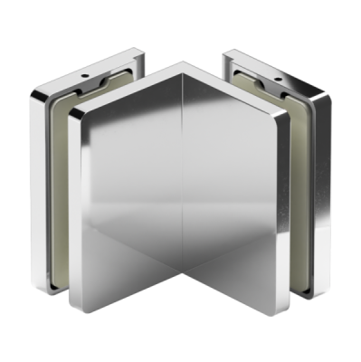 VER-SLIM-902 - Łącznik szkło-szkło 90°