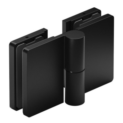 VER-SLIM-180-R-B - Zawias unoszony szkło-szkło prawy 180º