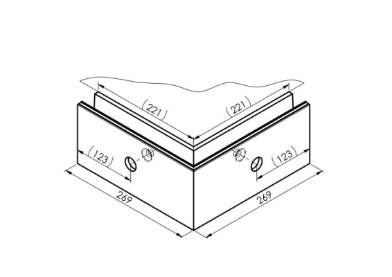 BM0005ETF90OUT - Corner profile