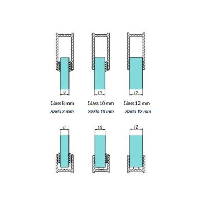 NLO-KP-3000-8 - Uszczelka do profilu U-FIX