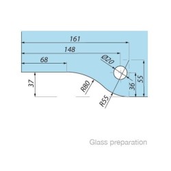 PD12-OSLH SETSSS - Bottom hinge with ball bearing, offset (left) PD12-OSLH SETSSS - Bottom hinge with ball bearing, offset (left)