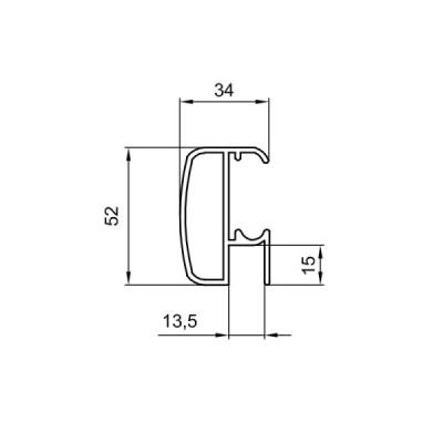 NLO-DP01-S001-2 - Lišta