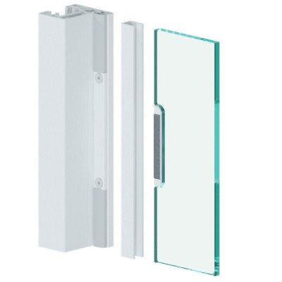 CS-1512-2500-W - Profil ramki do drzwi loftowych bez frezowania pod zamek