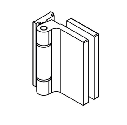 NTZ-650-W -  Zawias do drzwi loftowych
