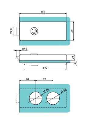 NT501-WL-W - Zamek oszczędnościowy