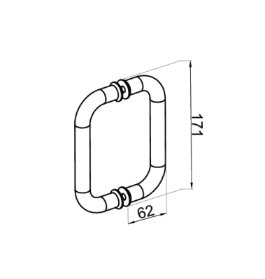 NLO-ZD-2816-1 - Úchyt - madlo