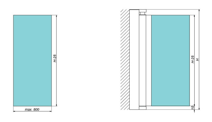 NLO-KP-S012P-2,1-6 - Zawias parawanowy ściana-szkło