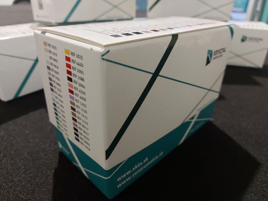 Lakierowane szkło Lacobel REF – zestaw próbek szkła