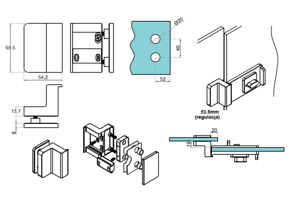 NTP304SS - Protikus k zámku