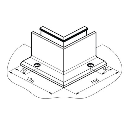 BM0006FDPTF90IN - Narożnik wewnętrzny